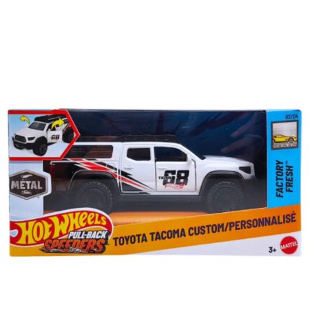 Hot Wheels Felhúzható kisautók - Factory Fresh 01/04 - Toyota Tacoma Custom (1:43)