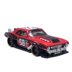   Hot Wheels Pull-Back Speeders - Muscle Mania 01/06 felhúzható kisautó - Custom 1968 Camaro (1:43)