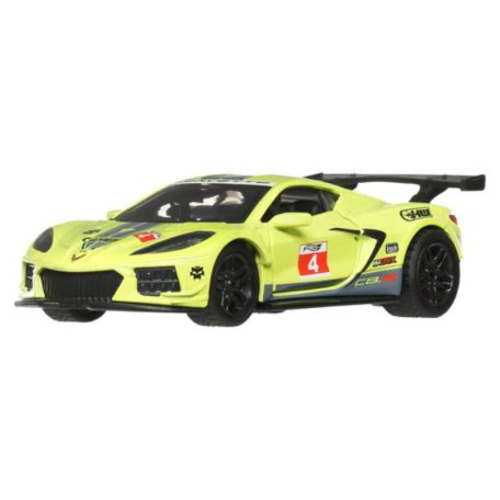 Hot Wheels Pull-Back Speeders - HW Tonque 05/06 felhúzható kisautó - Corvette C8.R (1:43)