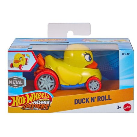 Hot Wheels Pull-Back Speeders - 17/32 felhúzható kisautó - Duck N' Roll (1:43)