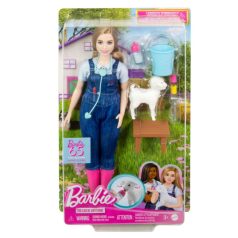   Barbie 65. évfordulós Karrier játékszett - Állatorvos baba