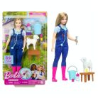 Barbie 65. évfordulós Karrier játékszett - Állatorvos baba