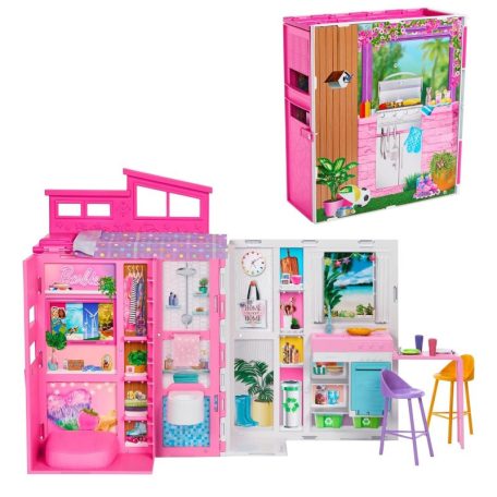 Barbie Együtt a Földért hordozható álomház játékszett