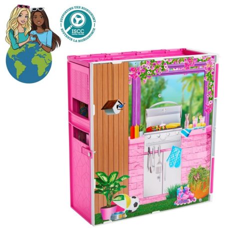 Barbie Együtt a Földért hordozható álomház játékszett