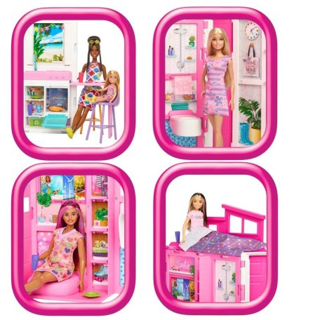 Barbie Együtt a Földért hordozható álomház játékszett