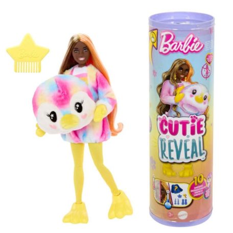 Barbie Cutie Reveal Meglepetés baba (7. sorozat) - Pingvin