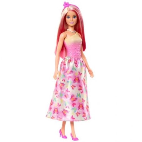 Barbie Dreamtopia Rózsaszín hajú hercegnő baba
