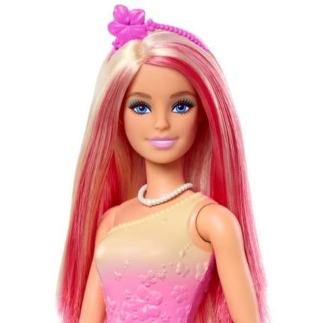 Barbie Dreamtopia Rózsaszín hajú hercegnő baba