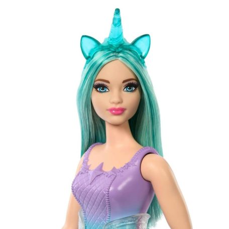 Barbie Dreamtopia - Türkiz hajú unikornis baba