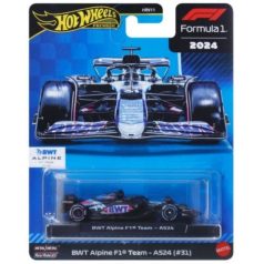   Hot Wheels Premium F1 2024 fém kisautó - BWT Alpine F1 Team A524 - No. 31 (1:64)