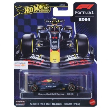 Hot Wheels Premium F1 2024 fém kisautó - Oracle Red Bull Racing RB20 - No. 11 (1:64)