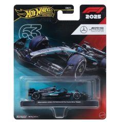   Hot Wheels Premium F1 kisautó - Mercedes-AMG Petronas Formula 1 Team 2025 - George Russel (63)