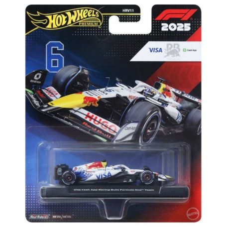 Hot Wheels Premium F1 kisautó - Isack Hadjar - Racing Bulls