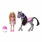Barbie Chelsea és pónilova készlet