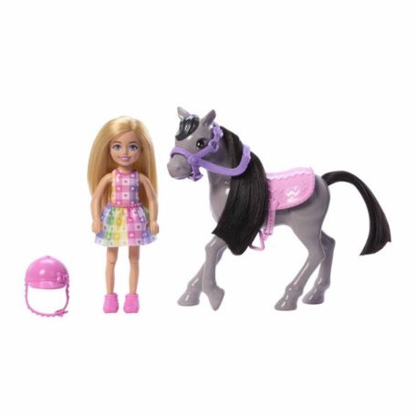 Barbie Chelsea és pónilova készlet
