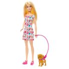 Barbie Gondoskodás játékszett - Kerekesszékes kutyussal