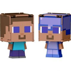   Minecraft 2 az 1-ben Flippin Figs átalakítható figura - Steve Varázspáncélban és Steve