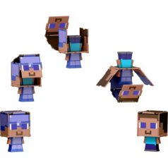   Minecraft 2 az 1-ben Flippin Figs átalakítható figura - Steve Varázspáncélban és Steve