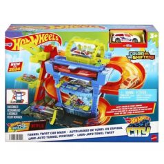 Hot Wheels City - Autómosó színváltós kisautóval
