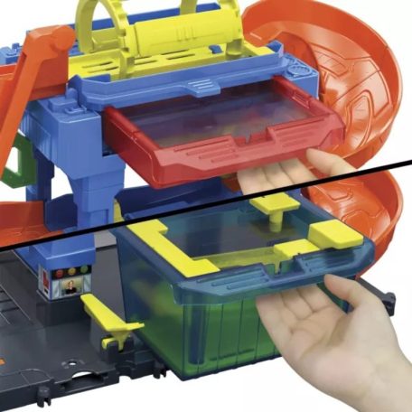 Hot Wheels City - Autómosó színváltós kisautóval