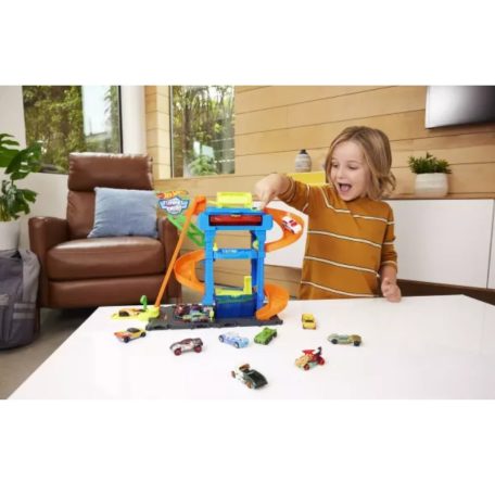 Hot Wheels City - Autómosó színváltós kisautóval