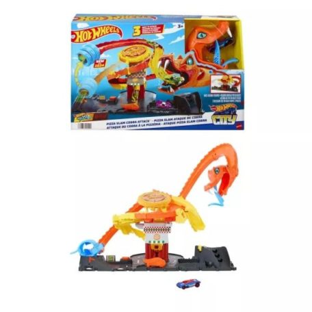 Hot Wheels City - Kobratámadás a pizzériában