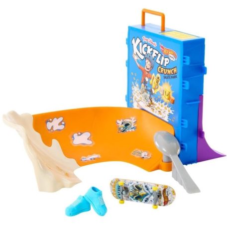 Hot Wheels Fingerboard Gabonapehely gördeszkapark