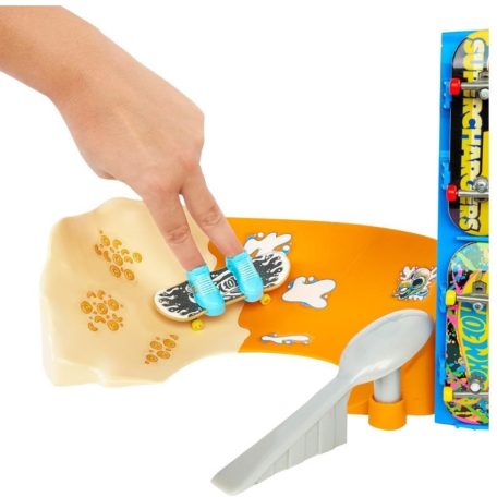 Hot Wheels Fingerboard Gabonapehely gördeszkapark