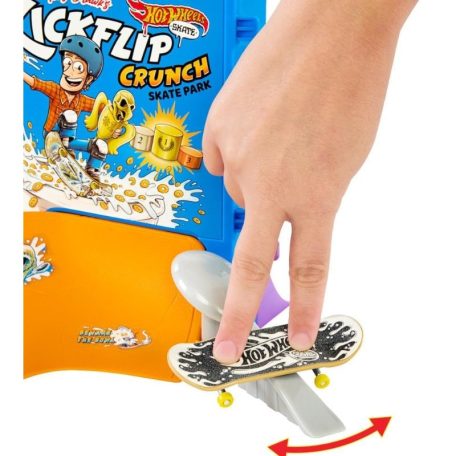 Hot Wheels Fingerboard Gabonapehely gördeszkapark