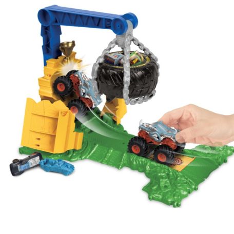 Hot Wheels Monster Trucks Arena Smashers - Rhinomite Chargin' Challenge