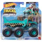 Hot Wheels Monster Trucks - Hatkerekű vontató szörnyjárgány - Mega-Wrex