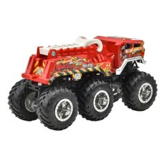   Hot Wheels Monster Trucks - Hatkerekű vontató szörnyjárgány - HW 5 Alarm