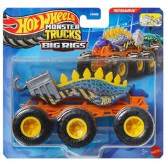   Hot Wheels Monster Trucks - Hatkerekű vontató szörnyjárgány - Motosaurus
