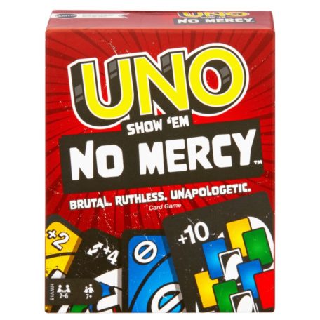 UNO No mercy - Nincs kegyelem kártya