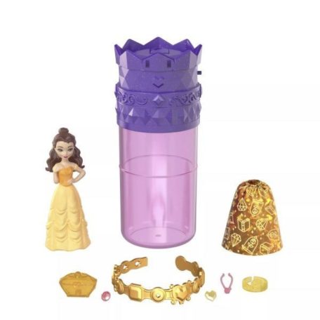 Disney Hercegnők - Royal Reveal Jók és Gonoszak meglepetés mini baba (1 db)