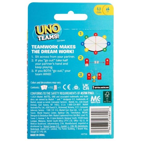 Uno Teams kártya