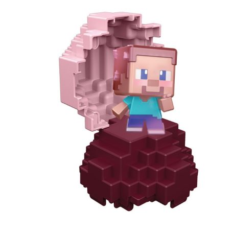 Minecraft Mini Mode Spawn Egg Idéző tojás - Cherry Blossom - Steve