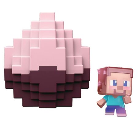 Minecraft Mini Mode Spawn Egg Idéző tojás - Cherry Blossom - Petal Perfect Steve