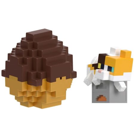 Minecraft Mini Mode Spawn Egg Idéző tojás - Cica minifigura