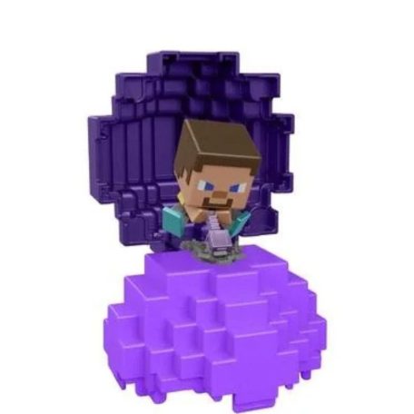 Minecraft Mini Mode Spawn Egg Idéző tojás - Steve (chase változat) minifigura