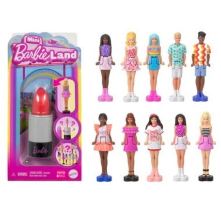 Barbie Miniland - Meglepetés a rúzsban baba