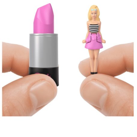 Barbie Miniland - Meglepetés a rúzsban baba