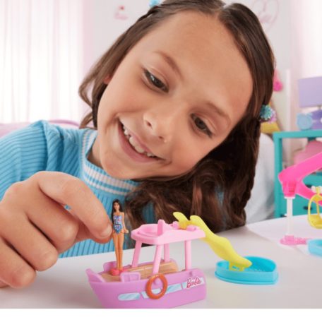 Barbie Miniland Jármű - Álomhajó szett