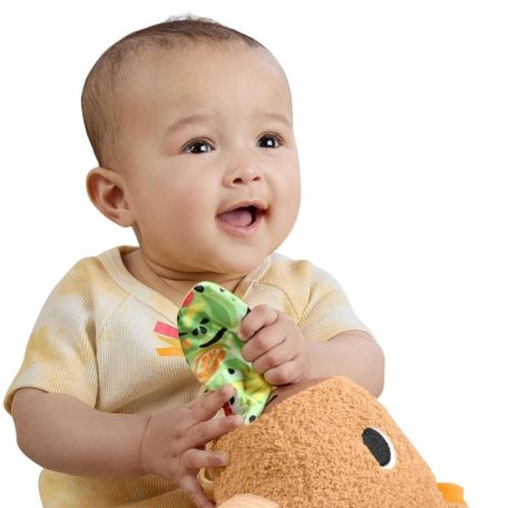 Fisher-Price Sensimals Kapibara plüss szenzoros készségfejlesztő bébijáték