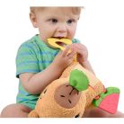 Fisher-Price Sensimals Kapibara plüss szenzoros készségfejlesztő bébijáték