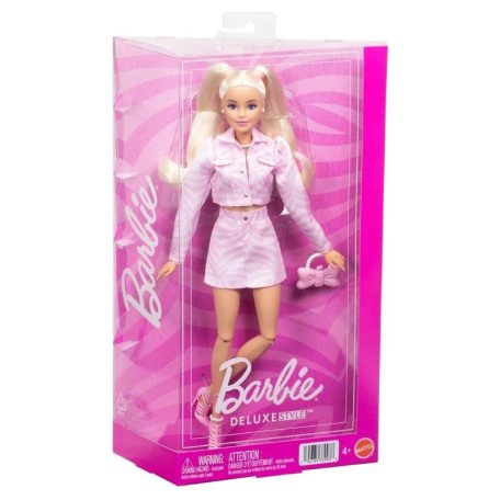 Barbie Deluxe Style - Barbie Trendi Barátnők - Rózsaszín szoknyás