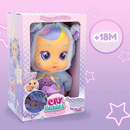Cry Babies interaktív könnyes babák - Goodnight Starry Sky Jenna