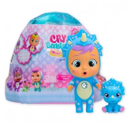Cry Babies Magic Tears Icy World Dinó Kiskedvenccel meglepetésbabák (1 db)