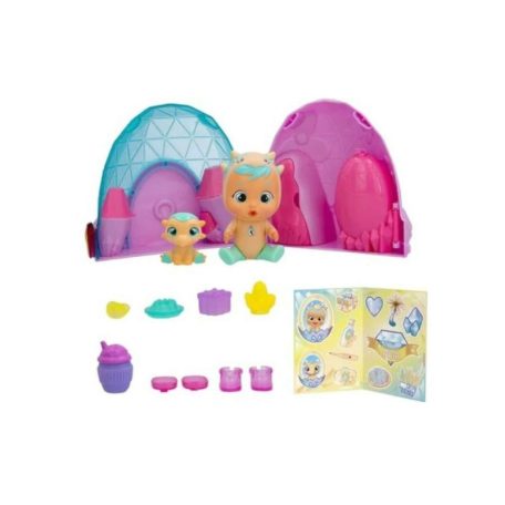 Cry Babies Magic Tears Icy World Dinó Kiskedvenccel meglepetésbabák (1 db)