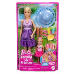   Barbie Család és barátok -Malibu Barbie és Chelsie játékszett